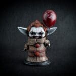 Baby Alien from a galaxy far away X Pennywise IT Mash-up Figurine