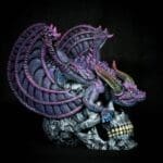 Skull Hugging Dragon Baby