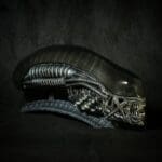 Xenomorph Alien Display Piece with Removable Translucent Dome