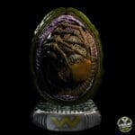 Weyland-Yutani Corp alien egg model on display