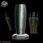 3D model of alien artifact from 'Prometheus' movie.