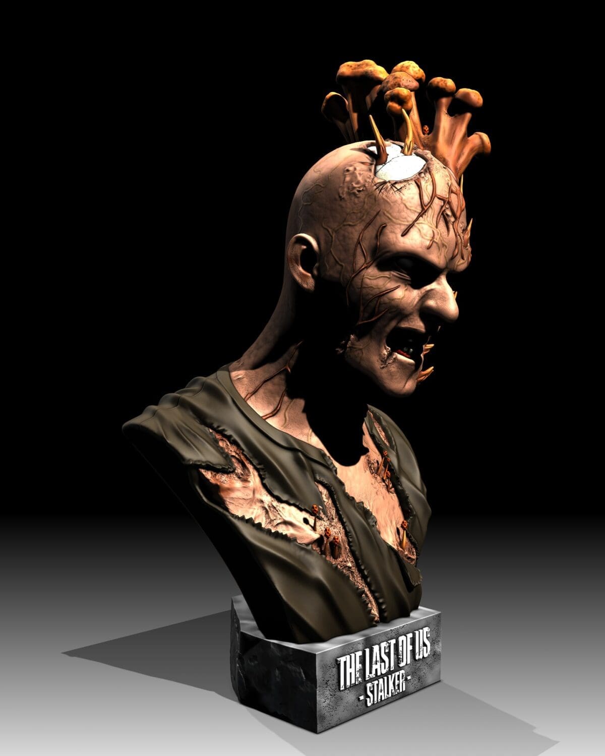 The Last of Us Stalker figurine close-up